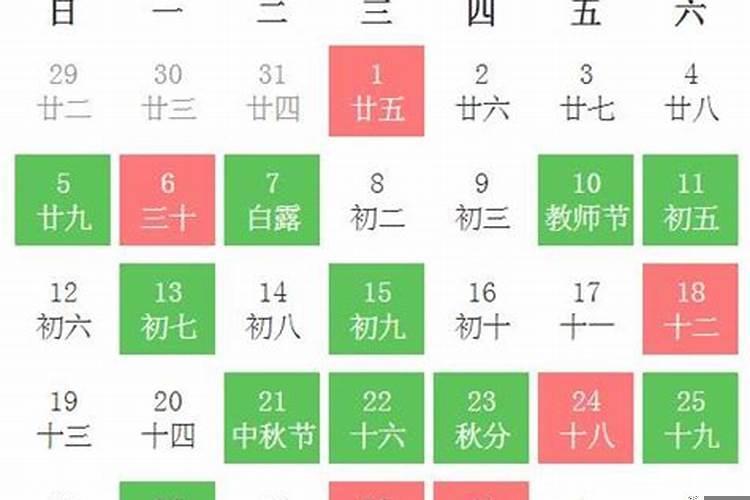 2021年9月份黄道吉日哪几天开业最好