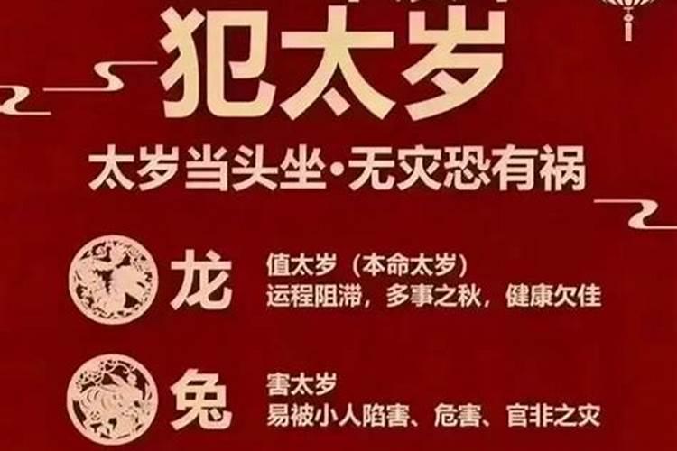 2020犯太岁的4大生肖是什么呢