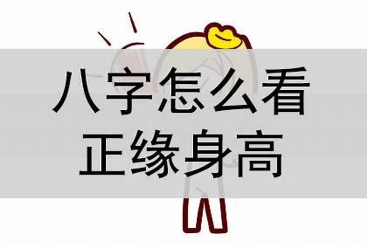 八字如何看另一半长相身高