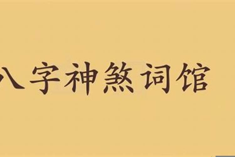 八字中的是什么意思