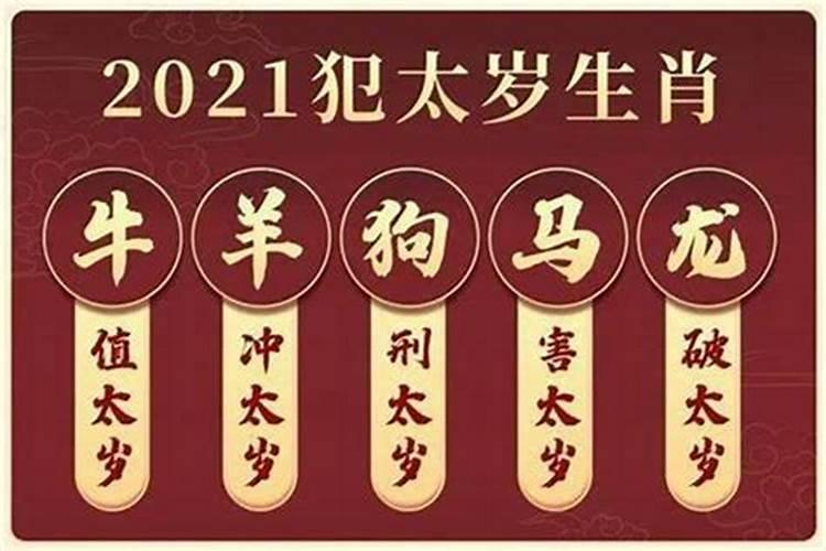 2021年犯太岁的4大生肖是什么意思