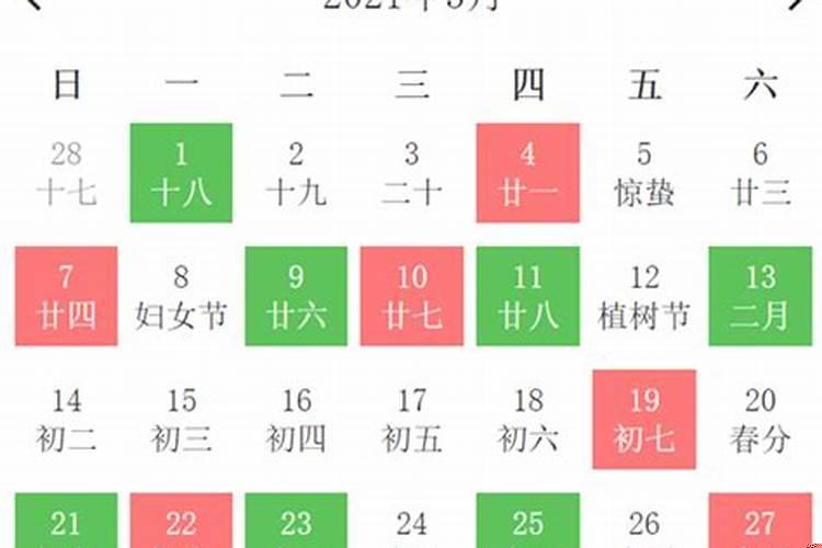 2021年3月份买车吉日