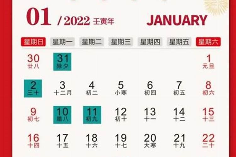 2022年一月生孩子的黄道吉日有哪些