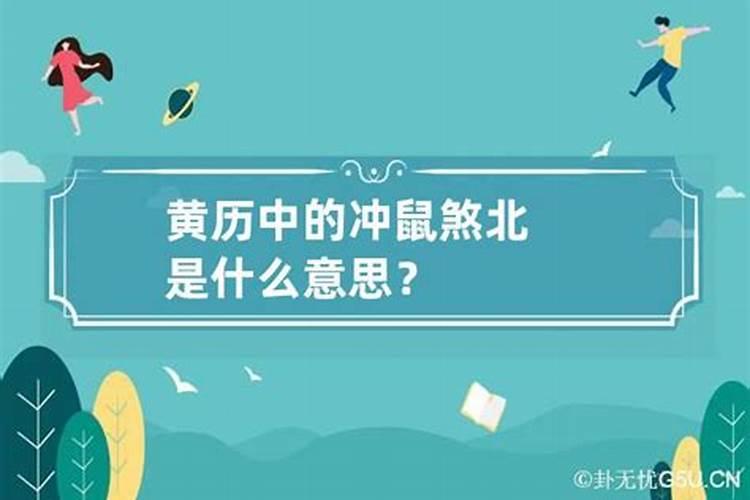 黄道吉日冲鼠煞北什么意思