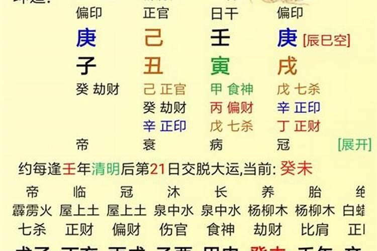 八字官印相生详解