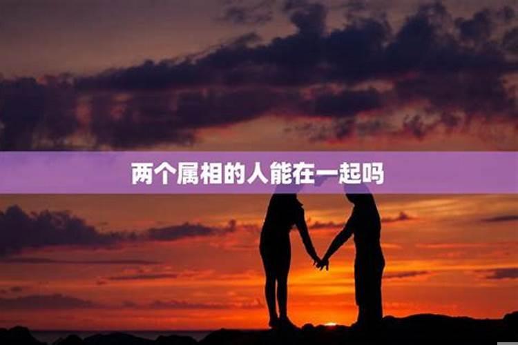 男女两个人属相相克能在一起结婚吗