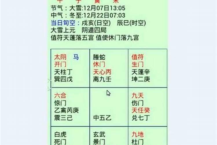 奇门遁甲预测婚姻实例