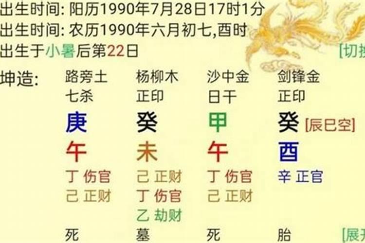 八字婚姻盘详细解盘