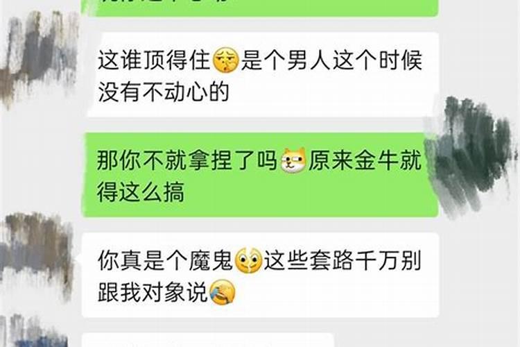 如何追金牛男不伤感情