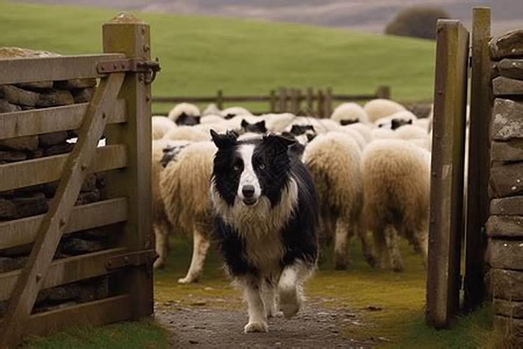 梦到牧羊犬放羊
