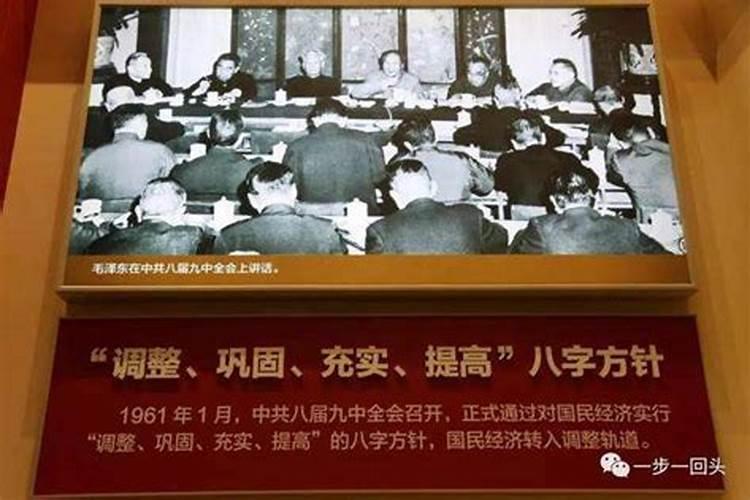 调整巩固充实提高八字方针是在什么上提出的要求