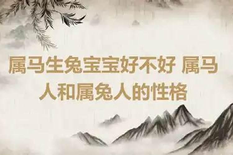 属马生属兔的宝宝好不好