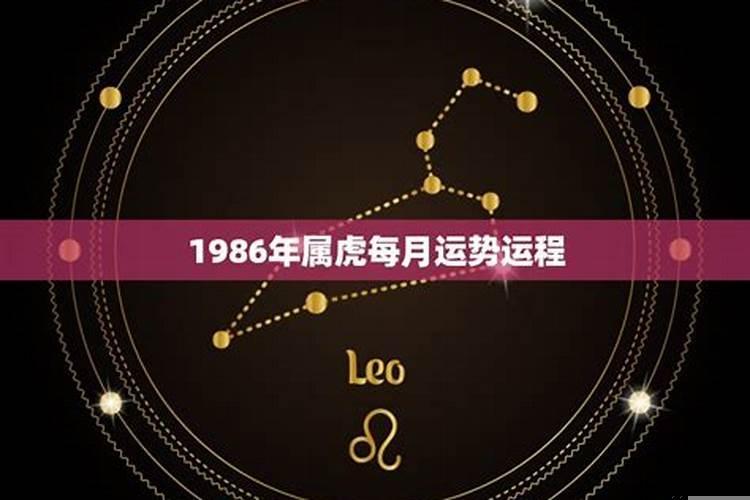 86年虎2022年运势及运程