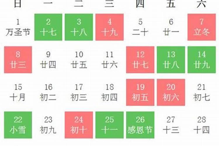 11月份买车黄道吉日2020年