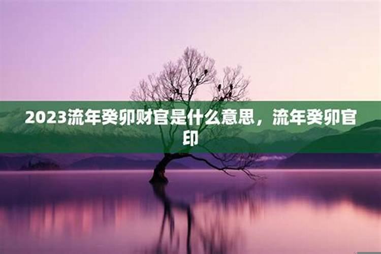 流年走官印是什么意思