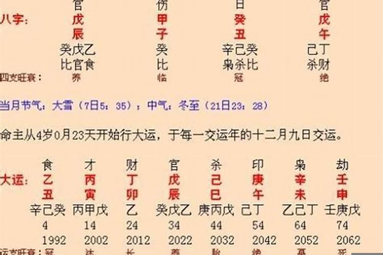 八字婚姻测算农历和阳历